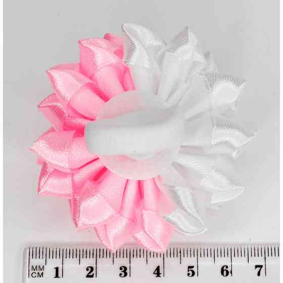 Набір резинок для волосся 0108-345, 10 штук, з бантом-квіткою Вінниця