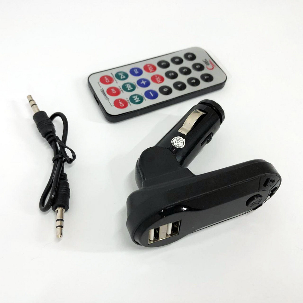 Трансмітер для машини в прикурювач, Fm модулятор автомобільний преміум класу, Трансмітер в прикурювач GL-41 Івано-Франківськ - фото 1