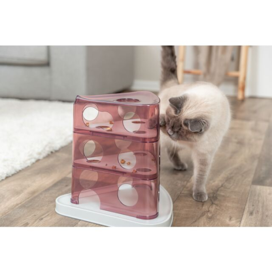 Розвиваюча гра для котів Trixie Cheese Tower (Тріксі) 32х32 см Запоріжжя