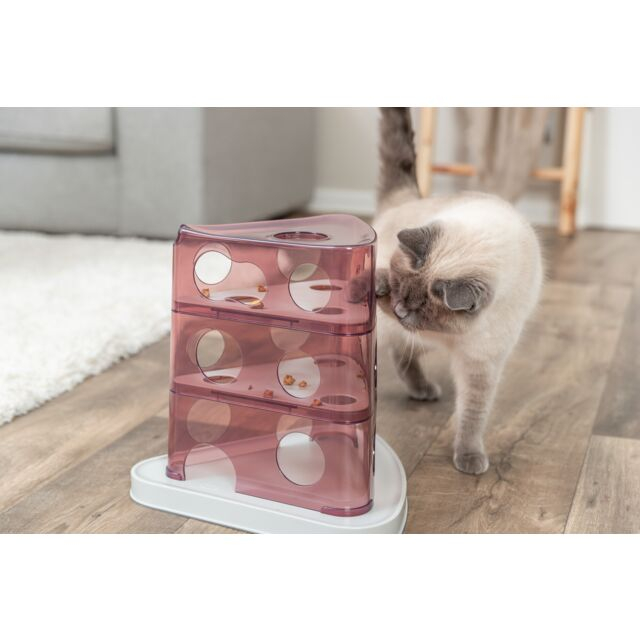 Розвиваюча гра для котів Trixie Cheese Tower (Тріксі) 32х32 см Запоріжжя - фото 3
