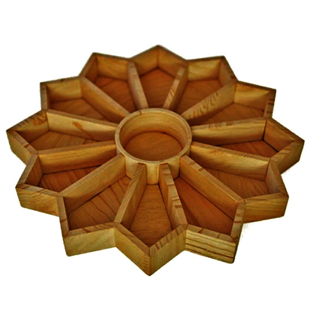 Менажница деревянная 