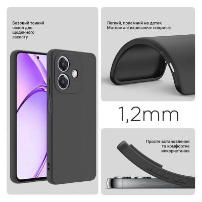 Чохол до мобільного телефона BeCover Realme Note 60 Black (713013) Вінниця - фото 3