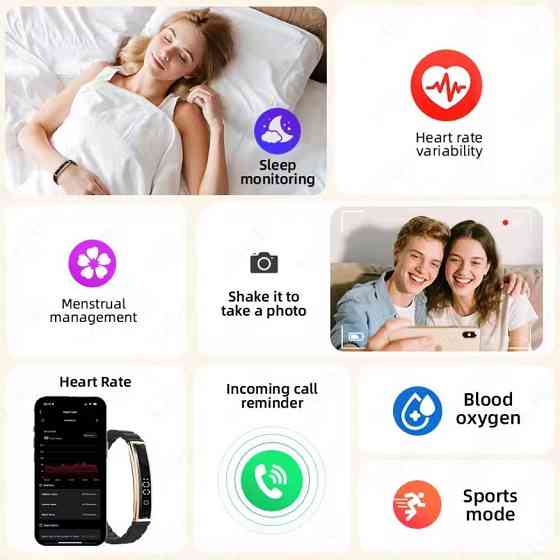 Женские умные часы Smart Lady Fit Золотистый Киев