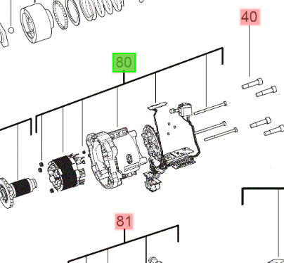 Блок электронного управления для M18ONEFHIWF1D MILWAUKEE Одесса - изображение 2