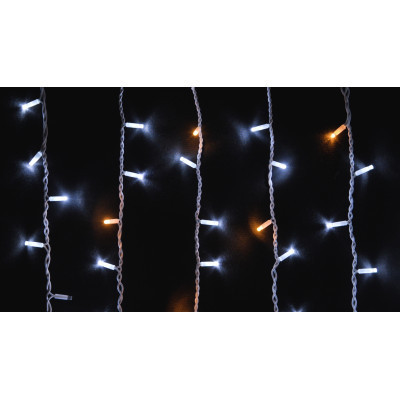 Гірлянда Delux ICICLE 108LED 2x1 м Жовтий flash Білий/Білий IP44 (90015177) Вінниця - фото 1