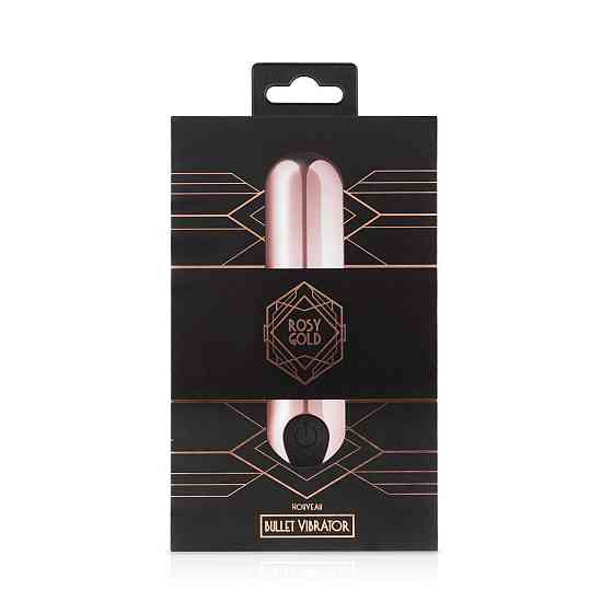 Віброкуля Rosy Gold — Nouveau Bullet Vibrator, перезаряджається Sex Aura Київ
