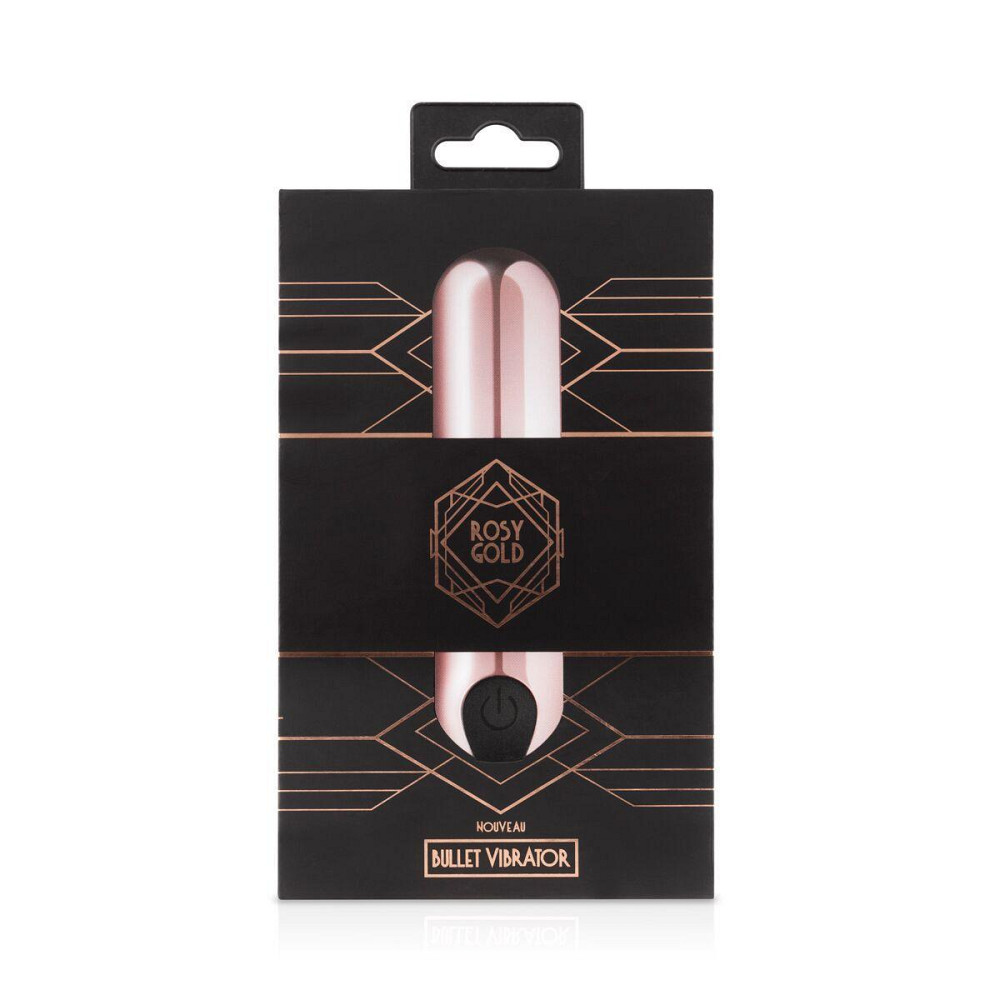 Віброкуля Rosy Gold — Nouveau Bullet Vibrator, перезаряджається Sex Aura Київ - фото 5