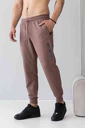 Штани джогери чоловічі TotalFit EM1 XL, Коричневый Киев