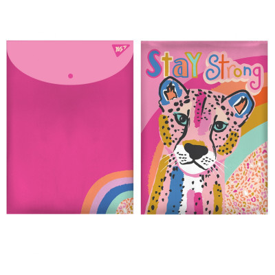 Папка - конверт Yes на кнопке А4 Pink Panther (491881) Винница - изображение 1