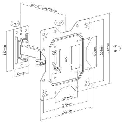 Кронштейн ITech LCD522B Вінниця