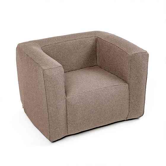 Надувное коричневое кресло Киев