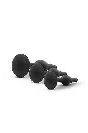 Набір анальних пробок Blush Luxe Beginner Plug Kit Black Sex Aura Київ