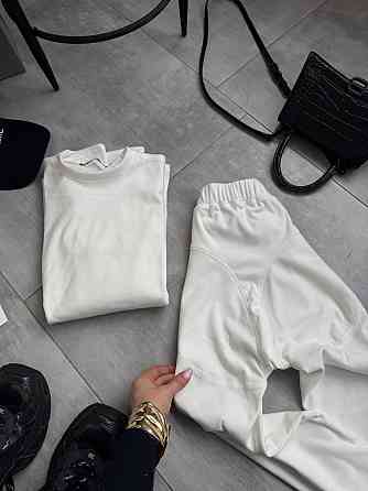 Жіноча базова тепла та приємна термобілизна пума Білий, 44/46 Одеса