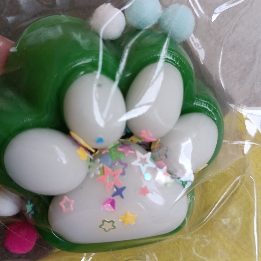 Лапки сквиш новогодняя антистресс лапка Табо Киев - изображение 2