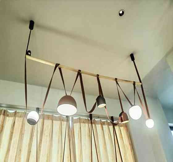 Дизайнерські підвісні треки - трансформери Коричневий VALESO Композиція-4 Коломия