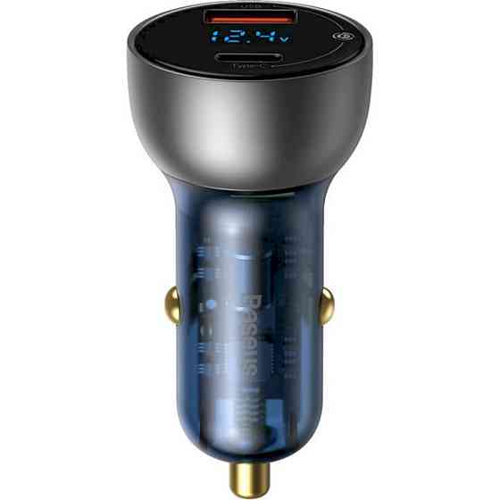 АЗП Baseus Particular Digital Display QC+PPS Dual Quick Charger Car Charger 65W Shallow tarnish Київ