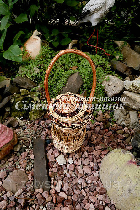 Кошик плетений під літрову банку Київ - фото 8