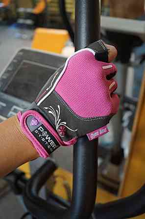 Рукавички для фітнесу Power System PS-2570 Woman’s Power жіночі Pink M Каменское