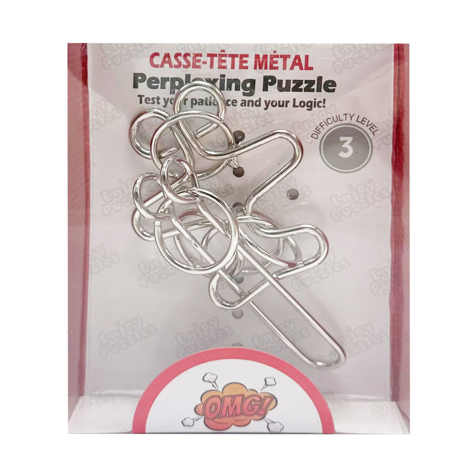 Металева головоломка "Perplexing puzzle" 5562D-14, 3 складність Вінниця - фото 1