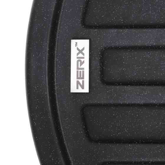 Мийка кухонна Zerix ZS-7750R-03 Чорна   ( ZX4556 ) 22377 Харків