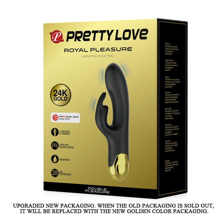 Вибратор - Pretty Love Royal Pleasure Double Pleasure Black Sex Aura Киев - изображение 2
