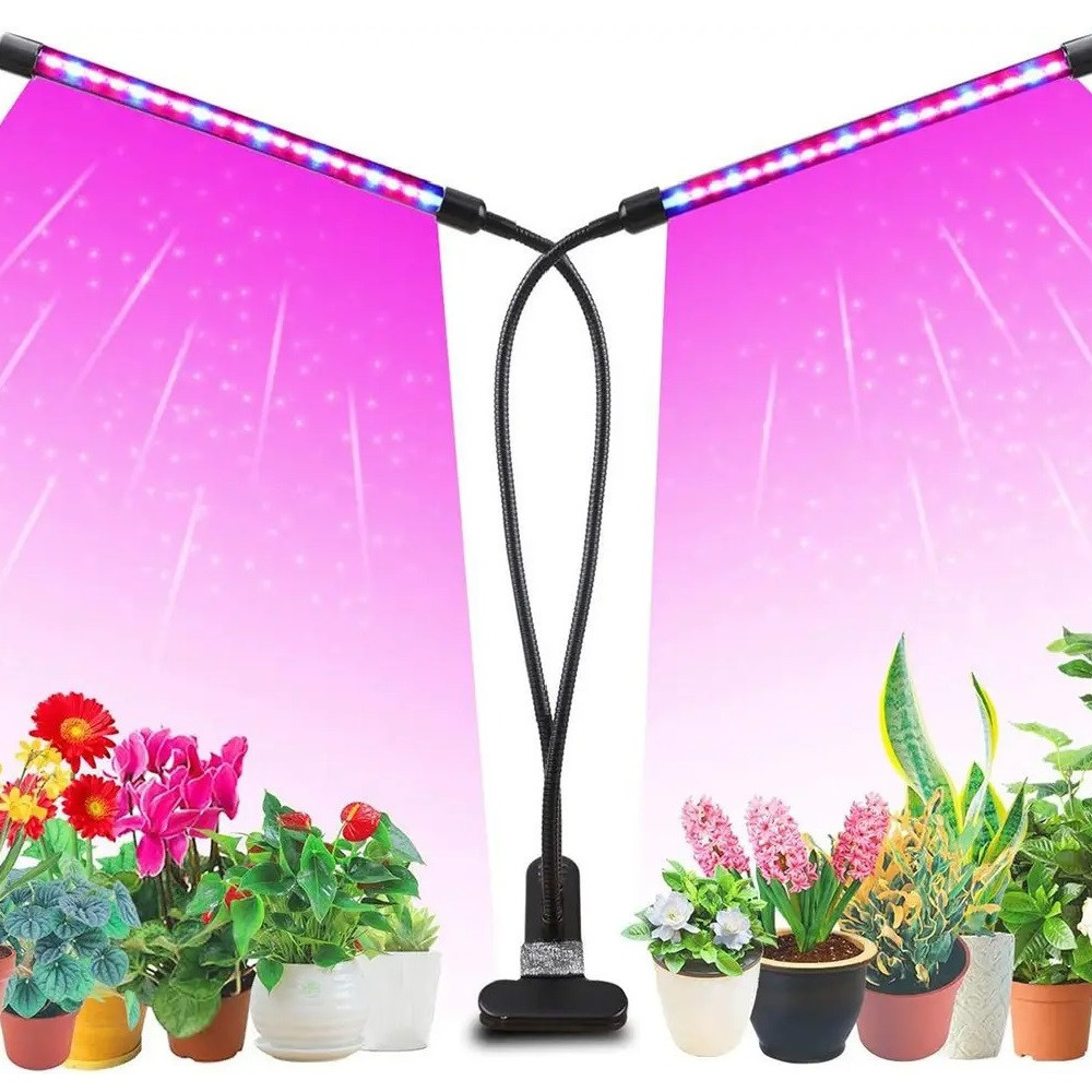 Ультрафіолетова лампа для рослин L2 (2 головки 20w) Київ - фото 1