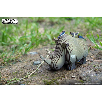 Пазл Eugy 3D Зоопарк Носорог (XEG-076) Винница - изображение 7