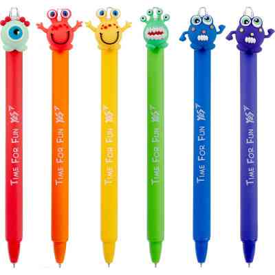 Ручка кулькова Yes Funny monsters автоматична 0,7 мм синя (412006) Вінниця