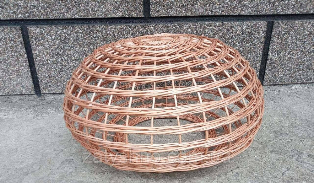 Люстра плетеная шар из лозы Киев - изображение 4