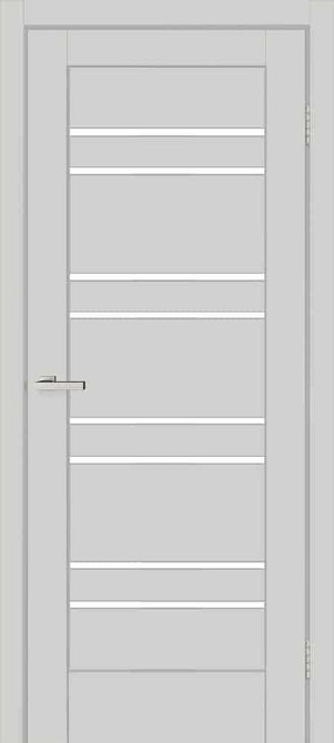 Двери Омис RINO-01. Полотно, SILK MATT - Светло серый Киев - изображение 1