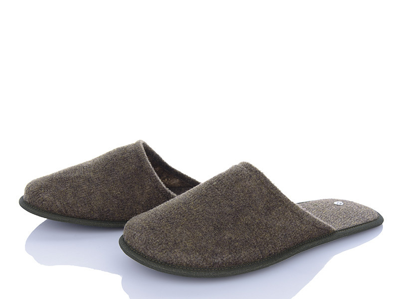 Тапочки домашние мужские хаки закрытый носок Одесса - изображение 4