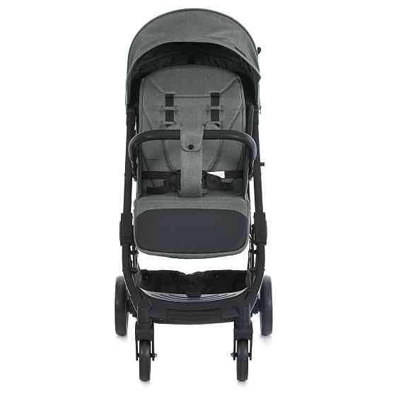 Коляска дитяча FLASH Stone Gray прогулянкова з чохлом на ніжки Темна-Сіра (M 5727-1) Чернігів