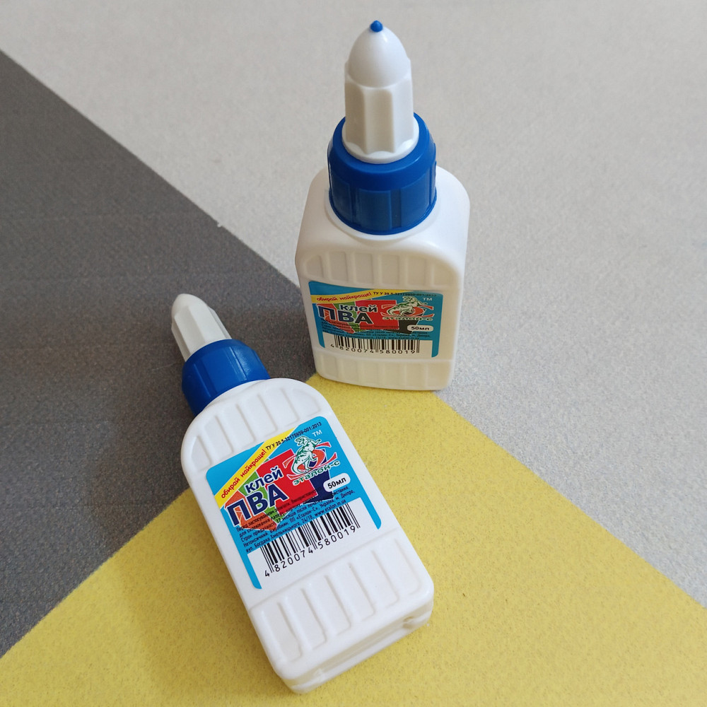 Клей ПВА канцелярський універсальний Еталон-С 50 мл Київ - фото 1