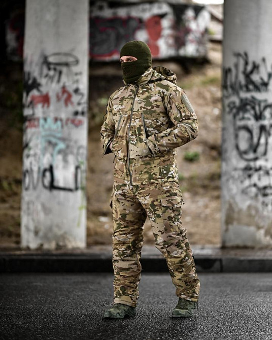 Зимний тактический костюм OCTAVIAN мультикам  ПП8164 Одесса - изображение 14