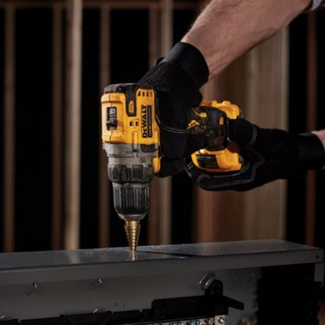 Потужний дриль-шурупокрут акумуляторний безщітковий DeWALT DCD708D1T : з АКБ 18V 2.0Ah, 65 Нм, 1650 об/хв, безщітковий, кейс Київ - фото 5
