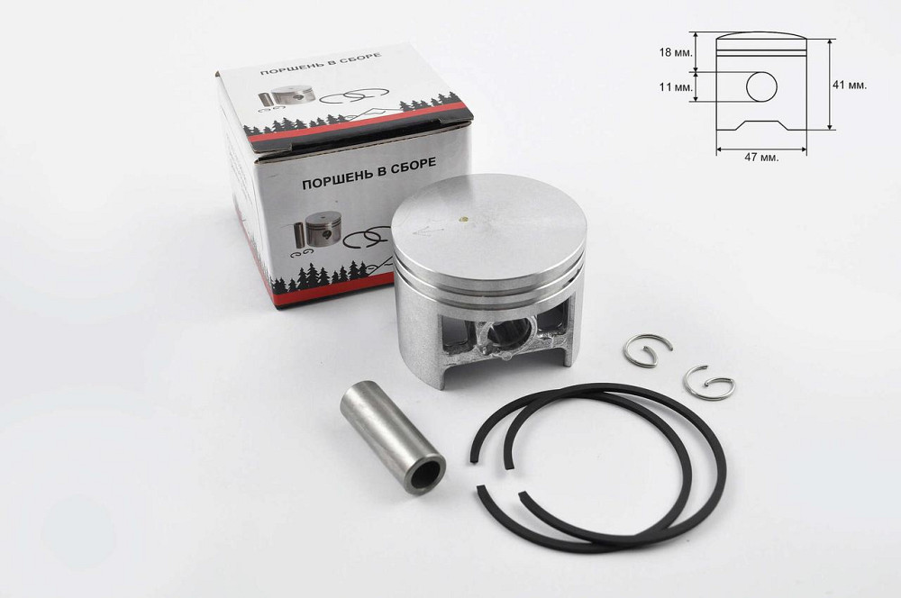 Поршень бензопила St M 361   (Ø47,00, p-11) Мукачево - изображение 1