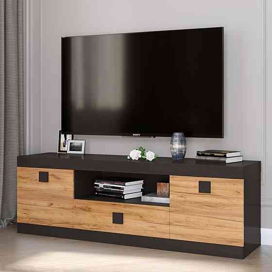 Тумба Эверест ТВ 1500 Соната 150х38х50 венге темный + дуб крафт золотой (DTM-2263) Днепр