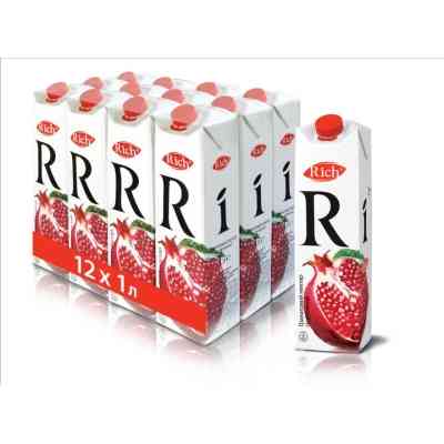 Сік Rich Гранатовий нектар освітлений 1 л (4820039352743) Вінниця