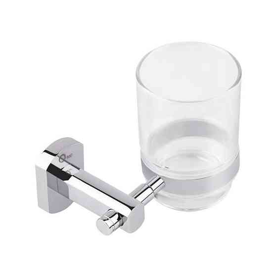 Стакан с держателем Qtap Liberty настенный QTLIBCRM1158 Chrome Киев