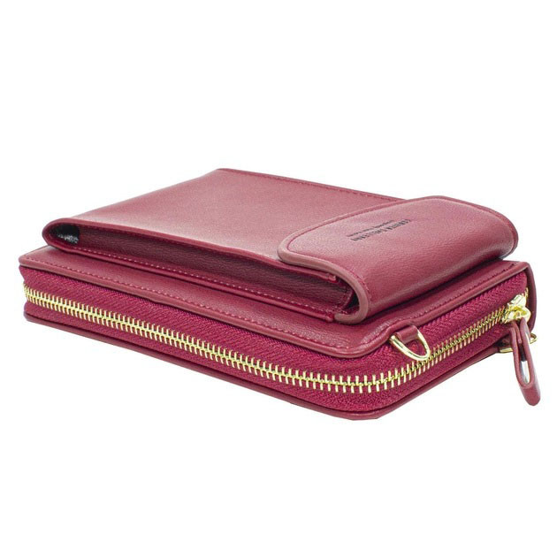 Кошелек на подарок любимой девушке, Тонкий компактный женский кошелек женский на праздник LI-66 Львов - изображение 5