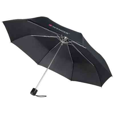 Зонт Wenger Large Travel Umbrella, черная (611887) Винница
