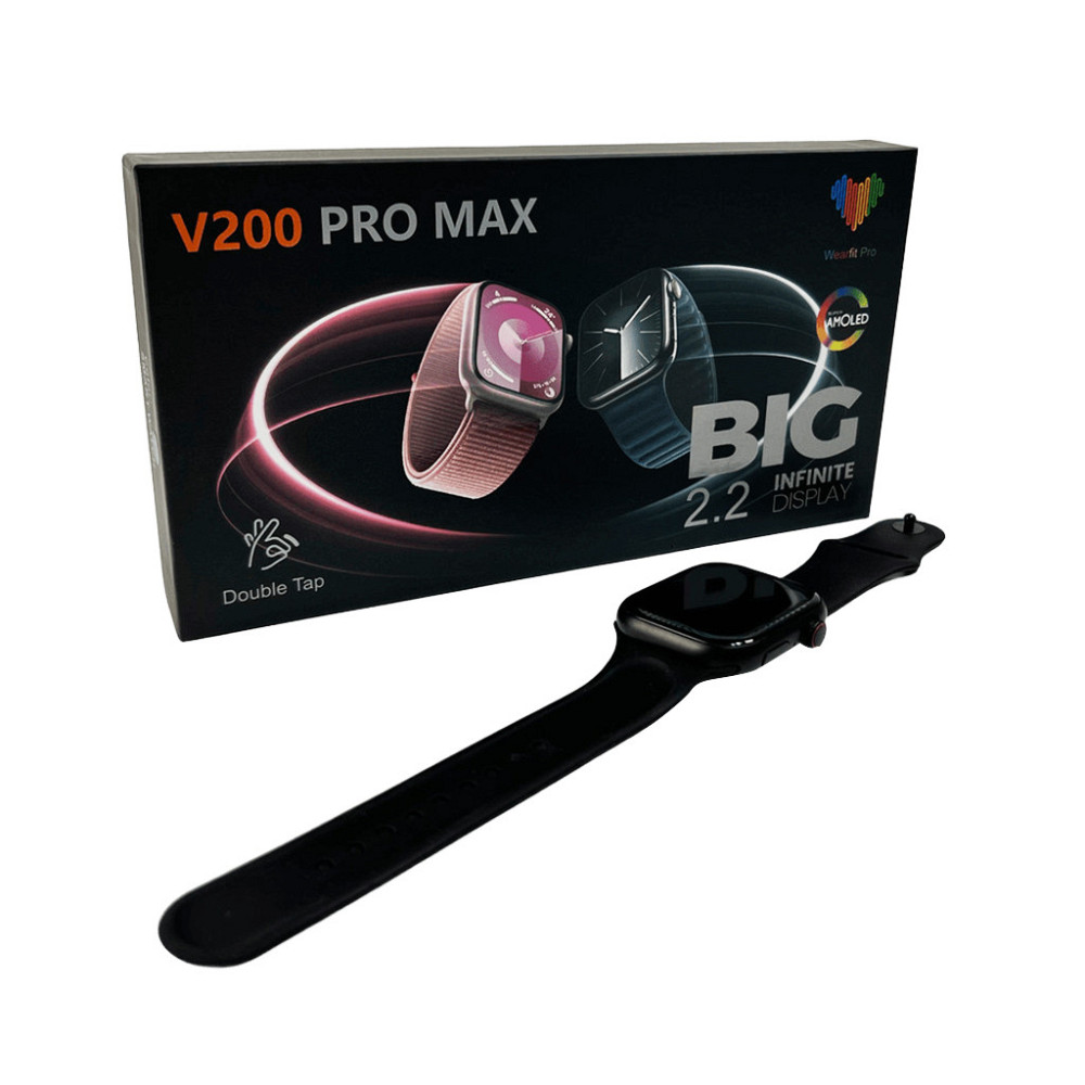 Смарт-годинник BIG V200 Pro Max 44mm, черный Київ - фото 11