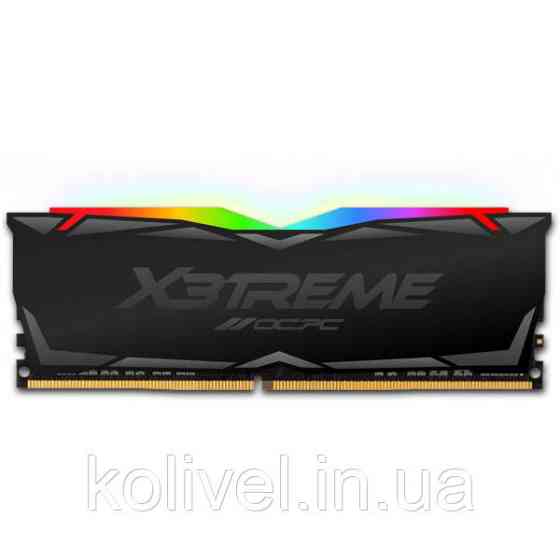 DDR4 64Gb 3600MHz (2*32Gb) OCPC X3 RGB Black, Kit (MMX3A2K64GD436C18) Киев