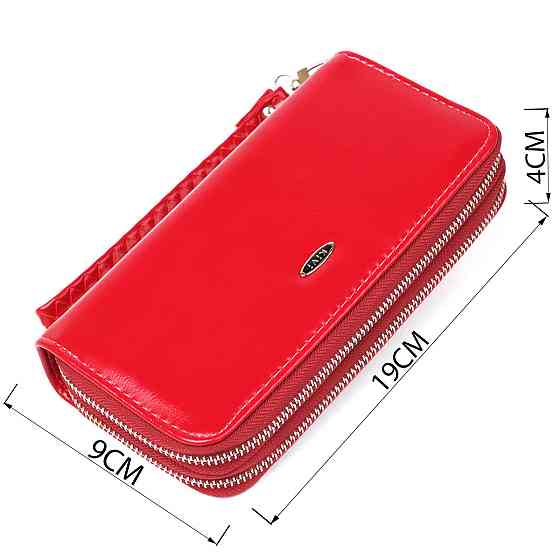 Кошелек женский из экокожи KIVI 19054 Розовый Киев