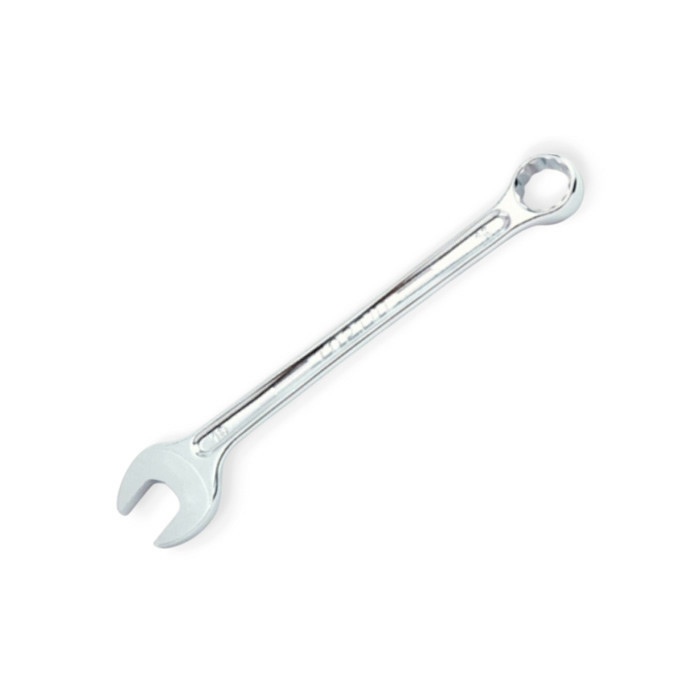 Набор ключей рожково-накидных 6-22 мм 12 шт (ткан. чехол) CrV Мукачево - изображение 1