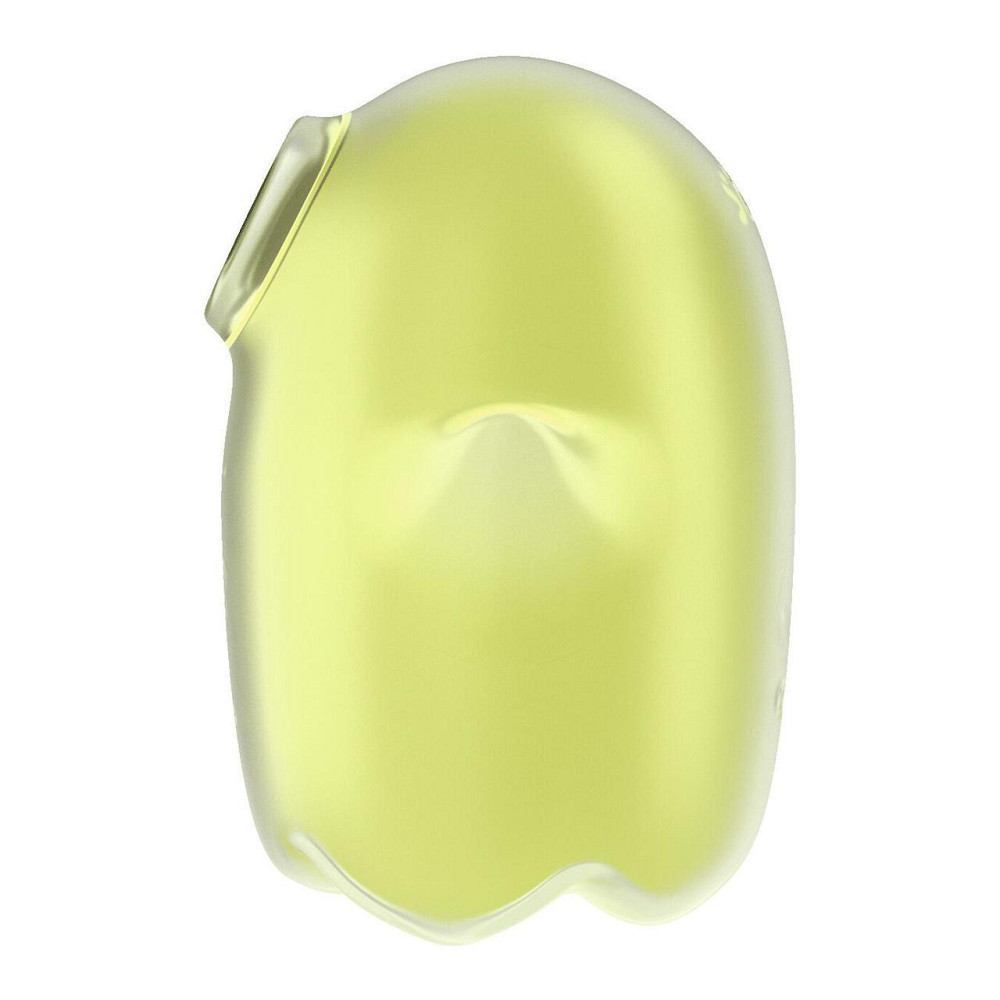 Вакуумний кліторальний стимулятор з вібрацією Satisfyer Glowing Ghost Yellow, світиться в темряві Sex Aura Київ - фото 3
