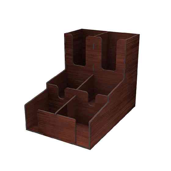 Барный органайзер EKOSTAR красно-коричневый 215х320х250 Киев