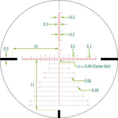 Оптичний приціл Vortex Strike Eagle 3-18x44 FFP сітка EBR-7C c підсвічуванням (SE-31802) Вінниця