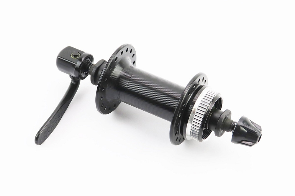 Втулка передня MTB алюмінієва 14Gx36H, Disk-brake Center Lock, кріпл. ексцентрик, чорна HB-TX505 Київ - фото 2