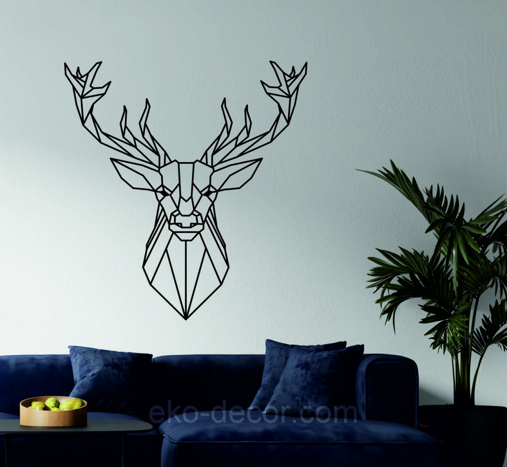 Декоративное настенное Панно «Олень», Декор на стену Киев - изображение 2